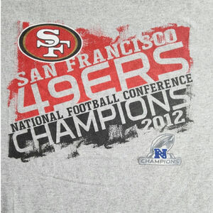 Mens 2XL 49ers National Football conference champions 2012